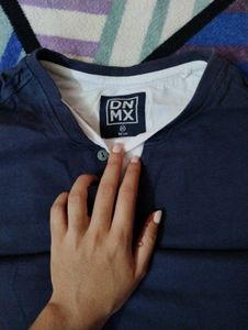 Stylish Navy Blue T-Shirt