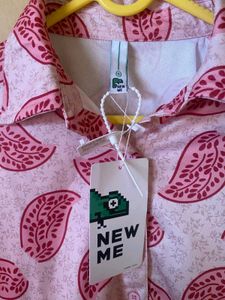 Printed Collared Shirt