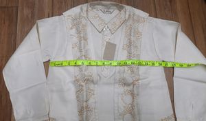 Jacket Kurta Pajama Chudidar Set (Cream)🛍