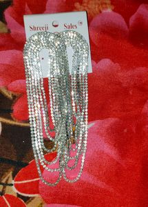 Silver Party Earrings🔥Sale