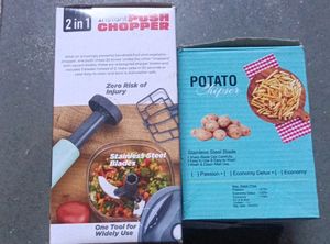 Push Chopper Potato Chip