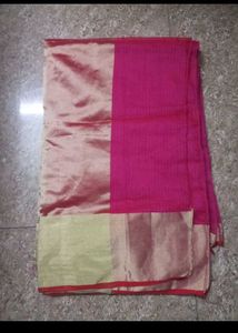 Saree With Streched Blouse