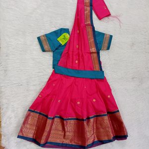 Baby Girls Lehenga And Frock Combo