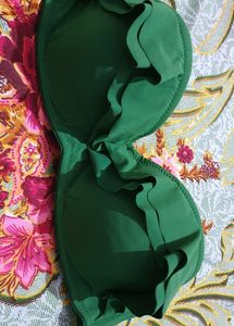 Strapless Bra Top Beach Blouse