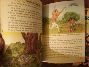 Combo of 5 story books - 3 Panchatantra books + kahavaton ki kahaniyan + mulla-e-nasirrudin in Hindi (with images)