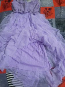 Crochet Mesh Partywear Dress