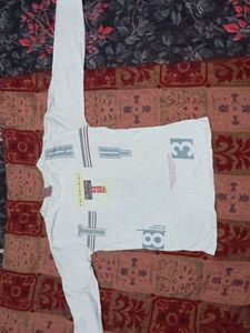 Graphic Print Long Sleeve T-Shirt 100/cotton made