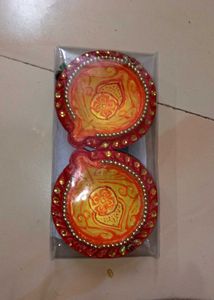 Handcrafted Diwali Diya Set