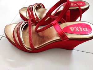 Red &amp; Gold Heels