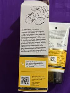 DR SHETHS Haldi &amp; Hyaluronic Acid Sunscreen