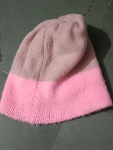Cute Pink Faux Fur Dress