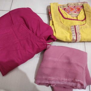 Yellow Patiyala Salwar Suit