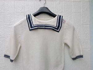 New with tag Pinterest Collar Top