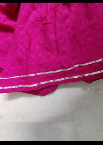 V-Neck Flared Anarkali