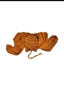 Ruched Crop Top
