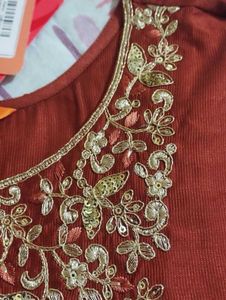 Indo Era Kurta With Trouser And Dupatta