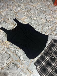 Plaid Lounge Set