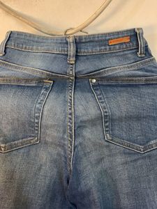 Wide Leg Denim Jeans