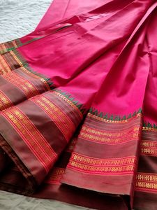 Women Red Silk Saree