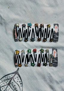 Handmade Kundan Clips