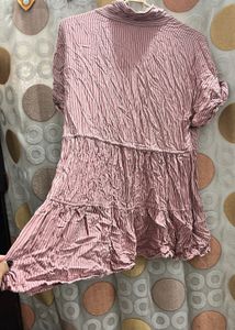 Zudio Festive Collar Tunic With Strips