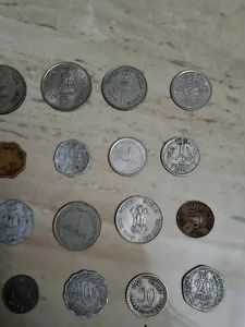 Random Indian And Foreign Coins