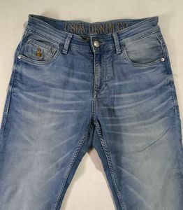 US POLO ASSAN Blue Cotton Jeans