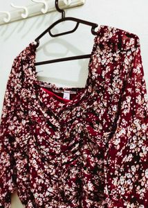 Floral Long Sleeve Top