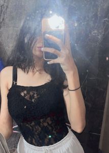 Black Lace Bodysuit