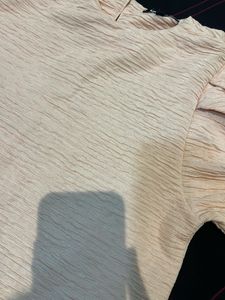 Blush Pink Puff Sleeve Top