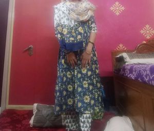 Printed Gown