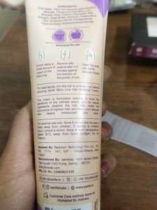 Sanfe Bikini Line Hair Removal Cream