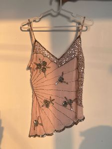 y2k Sequin Embellished top