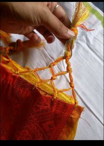 Yellow Banarasi Silk Saree For Haldi Ceremony