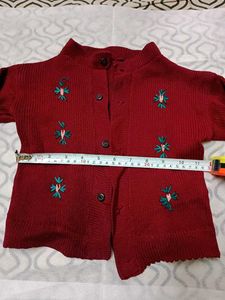 Warm woollen sweater