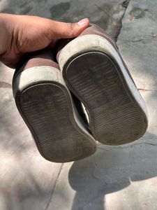 Brown Leather Casual Shoes
