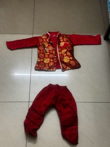 Cute Red Kids&#39; Outfit
