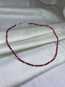 Red Beaded Choker