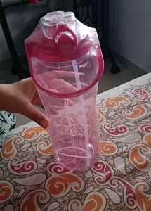 Pink Motivational Water Bottle