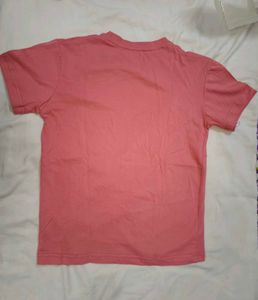 Peachish pink T-Shirt
