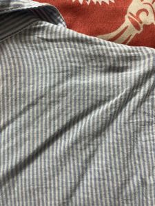 Striped Button-Down Top