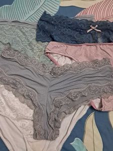 five panties in imported fabric