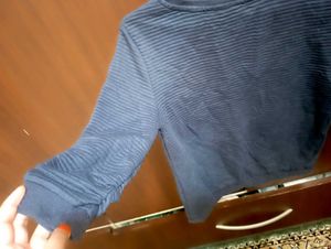 Blue Striped pullover