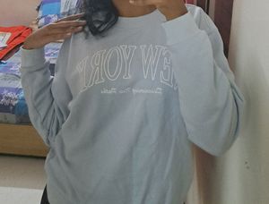 blue sweatshirt zudio