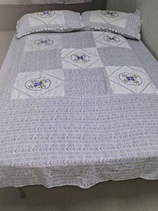Pure Cotton  Double Bed Sheet