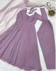 GEORGETTE FABRIC FULLY FLAIR ANARKALI KURTA SET