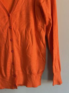 Orange Cardigan