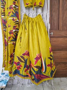 Floral Lehenga Choli Set