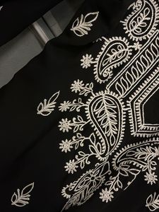 Black Embroidered Kurti