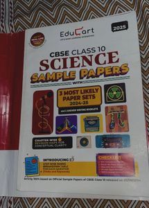 CBSE Class 10 Science Sample Papers